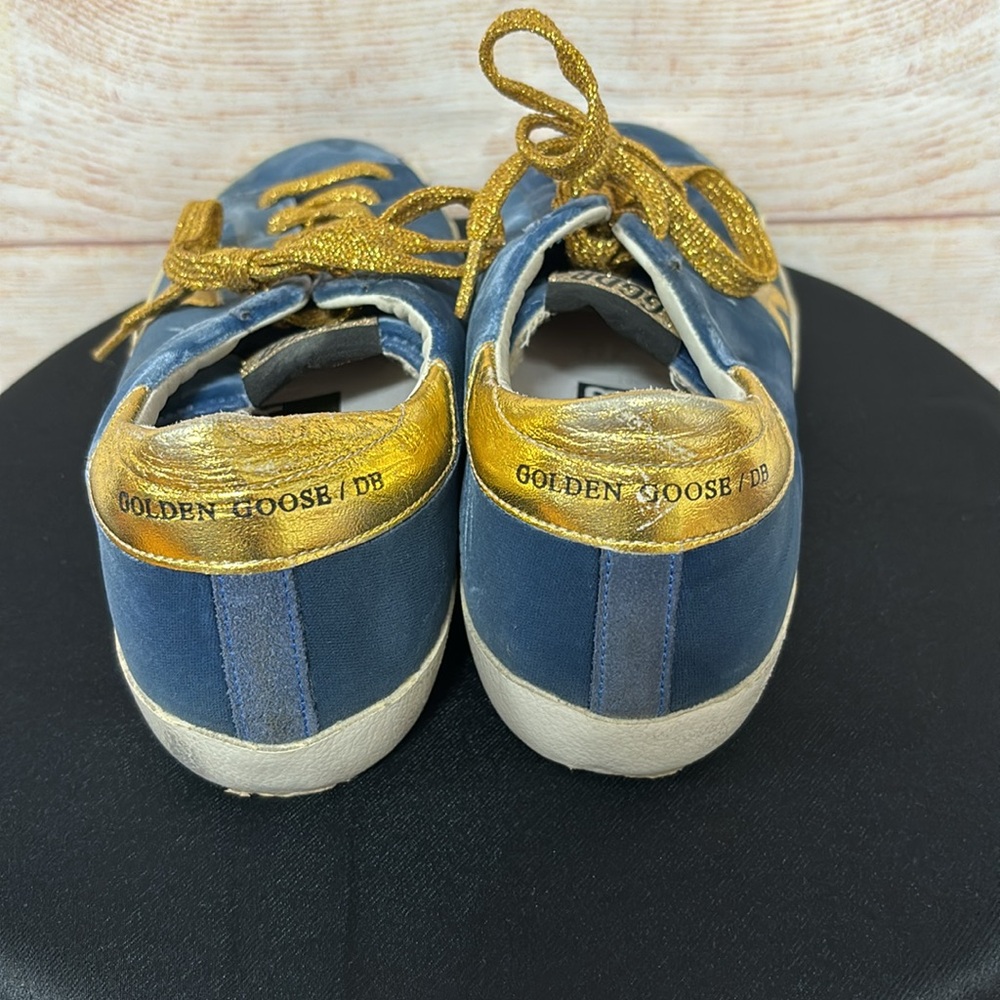 Golden Goose / Db Super Star Velvet Sneakers View 4